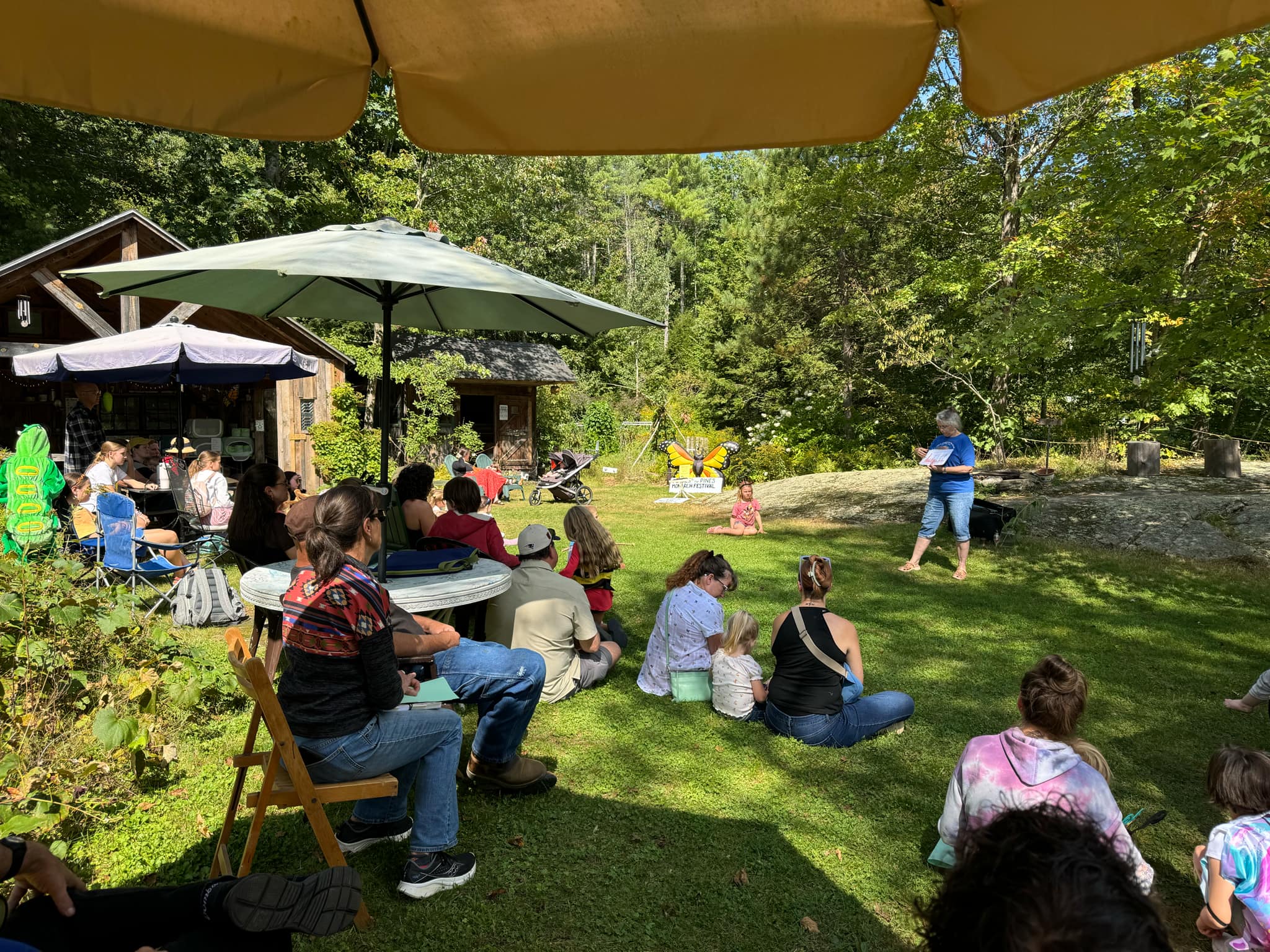 Donna Miller talking about migration